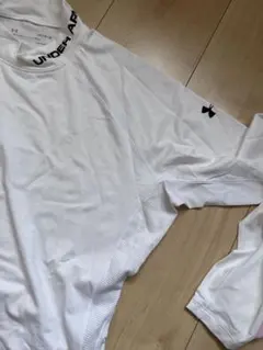 UNDER ARMOUR ゴルフ モックネックシャツ ホワイト Mのサムネイル