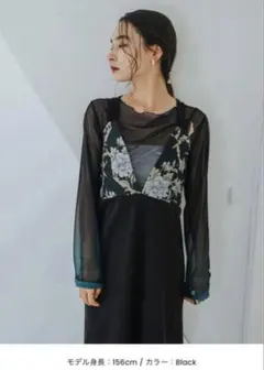 sahara キャミワンピース　ドレス　オケージョン