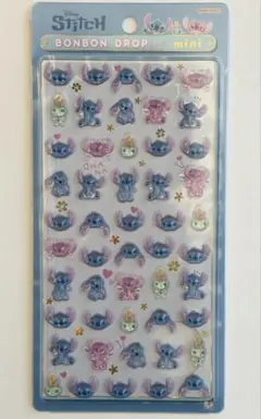 ボンボンドロップ　シール　ミニ　スティッチ