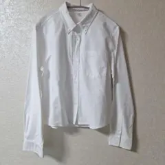 GU　コットンシャツ　ホワイト