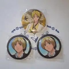 ヒカルの碁 缶バッジ・アクスタ 進藤ヒカルセット 花鳥風月 Birthday