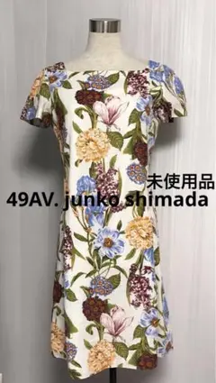 (今だけ価格)ジュンコシマダ　49AV.junko shimada 花柄プリントのサムネイル