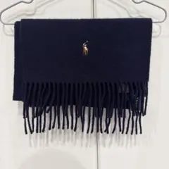 Polo Ralph Lauren ウールマフラー ネイビーのサムネイル