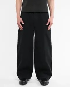 asapmode Stacked Canvas Wide-Leg Pants