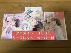推し様はどうやら恋ができない　駒鳥ぴた　コミコミ　アニメイト　特典　ペーパー付