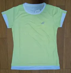 Babolat ライムグリーン Tシャツ BWG4330C