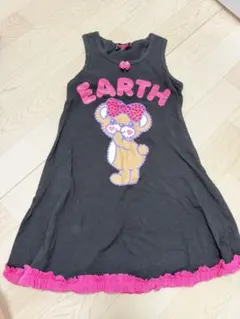 EARTHMAGIC ノースリーブワンピース 140cm