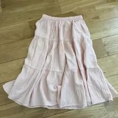 ［634］H&M ティアードスカート ピンク 134cmのサムネイル