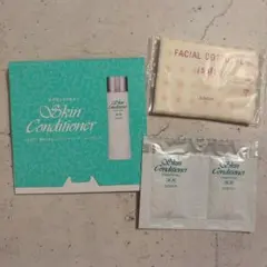 【3点セット】アルビオン　スキンコンディショナー　フェイシャルコットン