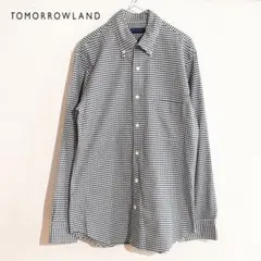 【TOMORROWLAND/トゥモローランド】 ギンガムチェック長袖シャツ