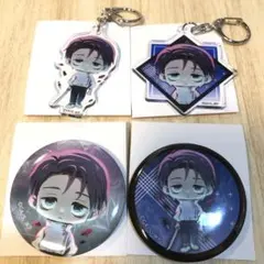 乙骨憂太 カミオジャパン アクリルキーホルダー 缶バッジ 呪術廻戦 乙骨