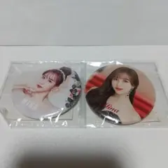 TWICE MINA缶バッチ2個セット