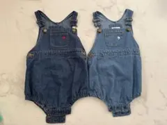 POLO Baby デニムロンパース 80