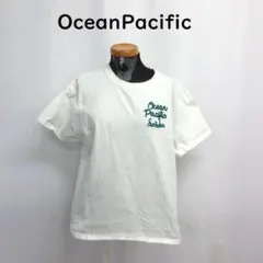 MY3780▲OceanPacific▲オーシャンパシフィック Tシャツ 刺繍Lのサムネイル