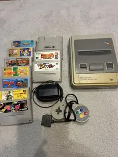 【動作未確認】Nintendo スーパーファミコン本体　コントローラー1個