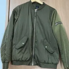 ZARA trf outer wear MA-1 カーキ