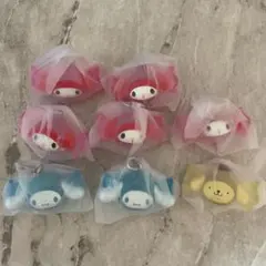 【新品】サンリオつながるキャンディチャーム　マイメロ　シナモン　プリン　計８個