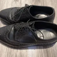 即決9000円⭕️Dr. Martens ウィングチップシューズ ブラックのサムネイル