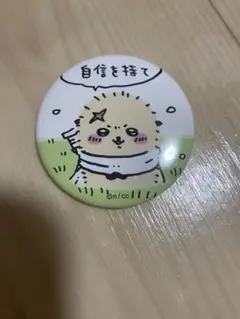 ちいかわ ラッコ たのしいなかま編 缶バッジ 自信を持て