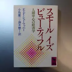 スモールイズビューティフル　人間中心の経済学