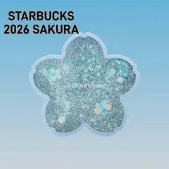 STARBUCKS SAKURA 2026 コースターエアリーブルー
