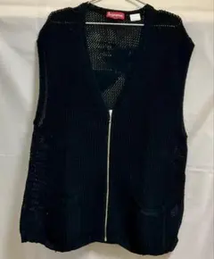 Supreme Speckled Zip Up Sweater Vest M - メルカリ