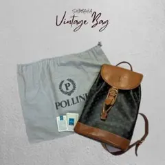 【本革】POLLINI ポリーニ ヴィンテージ　ショルダー　モノグラムのサムネイル