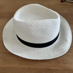 Christys'London 61cm XLアイボリーのパナマハット英国製