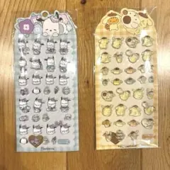 【新品未開封】シール　ポムポムプリン＆ポチャッコ2点セット