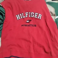 HILFIGER 赤 スウェット XXL