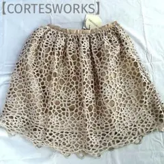 【CORTESWORKS】(コルテスワークス) 総レースミニスカート38《新品》のサムネイル