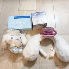 シナモロール カチューシャ マスコット小物入れ ガラスボウル グッズまとめ売り
