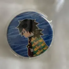 鬼滅の刃　冨岡義勇 原作絵 コレクション缶バッジ プチキャラver.