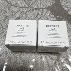 【新品】コスメデコルテAQミリオリティリペアクレンジングクリーム15g×2個
