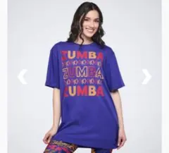 さ*ん様 ZUMBA　正規品Tシャツ　ブルー未使用