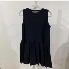 美品 ENFÖLD DRAPE VEST ベスト サイズ38 ネイビー - メルカリ