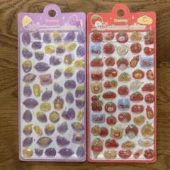 inamazy 3D embossed sticker さつまいも トマト