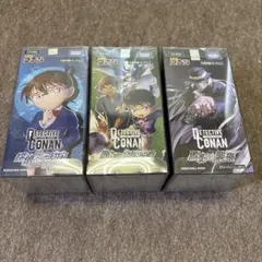 名探偵コナンカードゲーム 未開封ボックス 3箱セット CT-P01.02.03