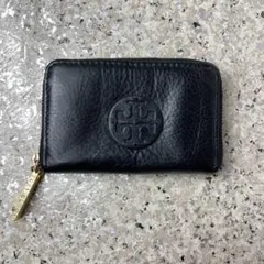 Tory Burch トリーバーチ ブラック レザー コインケース