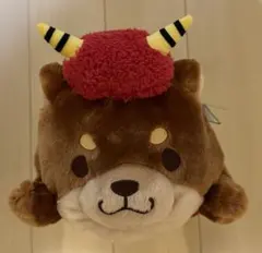 忠犬もちしば おにさんなりきりBIGぬいぐるみ 赤