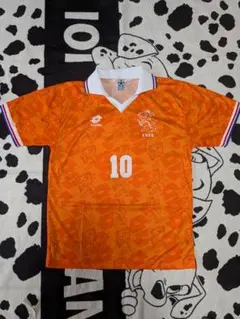 94年W杯 オランダ代表 ユニフォーム Lotto 総柄 KNVB - メルカリ