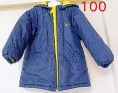 Nike フード付きジャケット 100cm ネイビー/イエロー