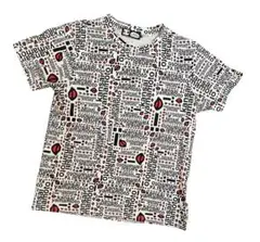 山本寛斎　英字　ロゴ　総柄　tシャツ　M