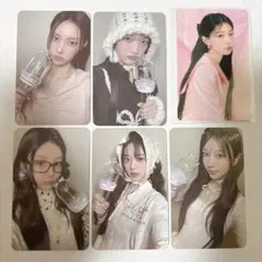 ILLIT トレカ ペンライト特典 5種コンプ＋モカ Glitter Day