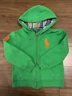 ▼お値下げ▼ポロラルフローレン　パーカー　120 緑　グリーン