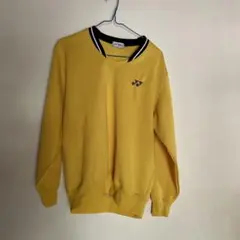YONEX イエロー Vネック 長袖ウェア