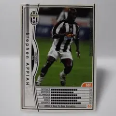 白　ステファン・アッピア　縦横無尽のプレー　ユベントス　WCCF　PANINI
