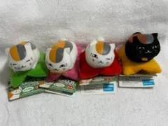 夏目友人帳 ニャンコ先生 手のひらぬいぐるみ 4種セット