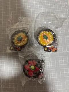 3個セット リアルJAPAN丼キーホルダー 新品未使用