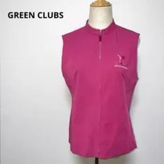 GREEN CLUBS グリーンクラブ ピンク ベスト サイズ1 ジップアップのサムネイル